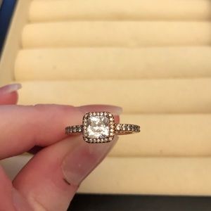 Rose gold Pandora Ring